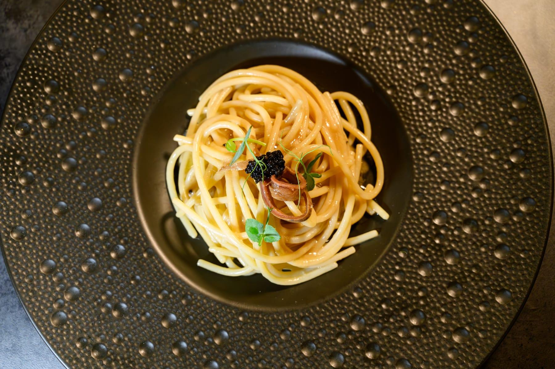 Soip Amaur pasta dish